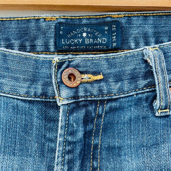 Vintage Lucky Brand Mens Jeans 34x30 Y2K Mens 329 Classic Straight Leg Jeans 34 - Picture 5 of 14